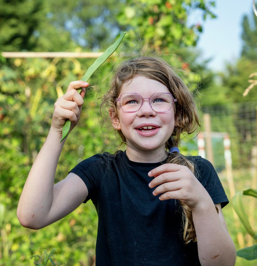 Pedagogisch medewerker met groene vingers